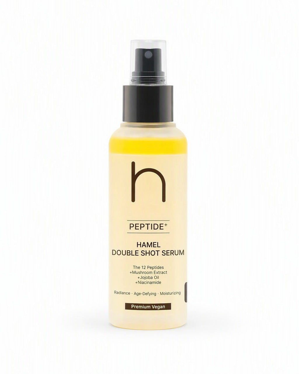 Hamél Double Shot 12GF Core Glow Mist Serum — beyaz stüdyo çekimi