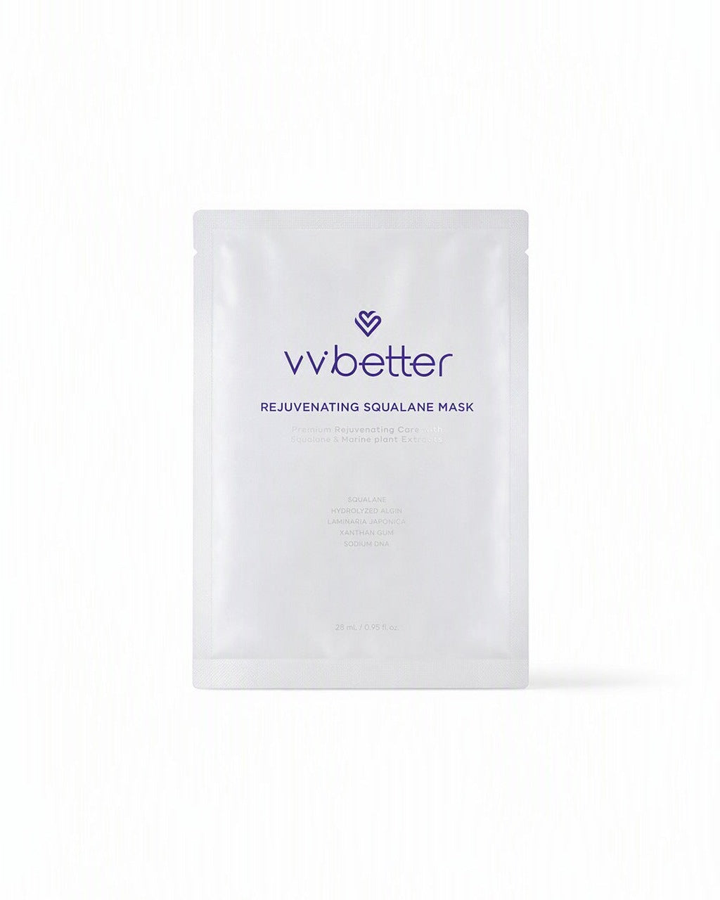 VVbetter Rejuvenating Squalane Mask — beyaz stüdyo çekimi