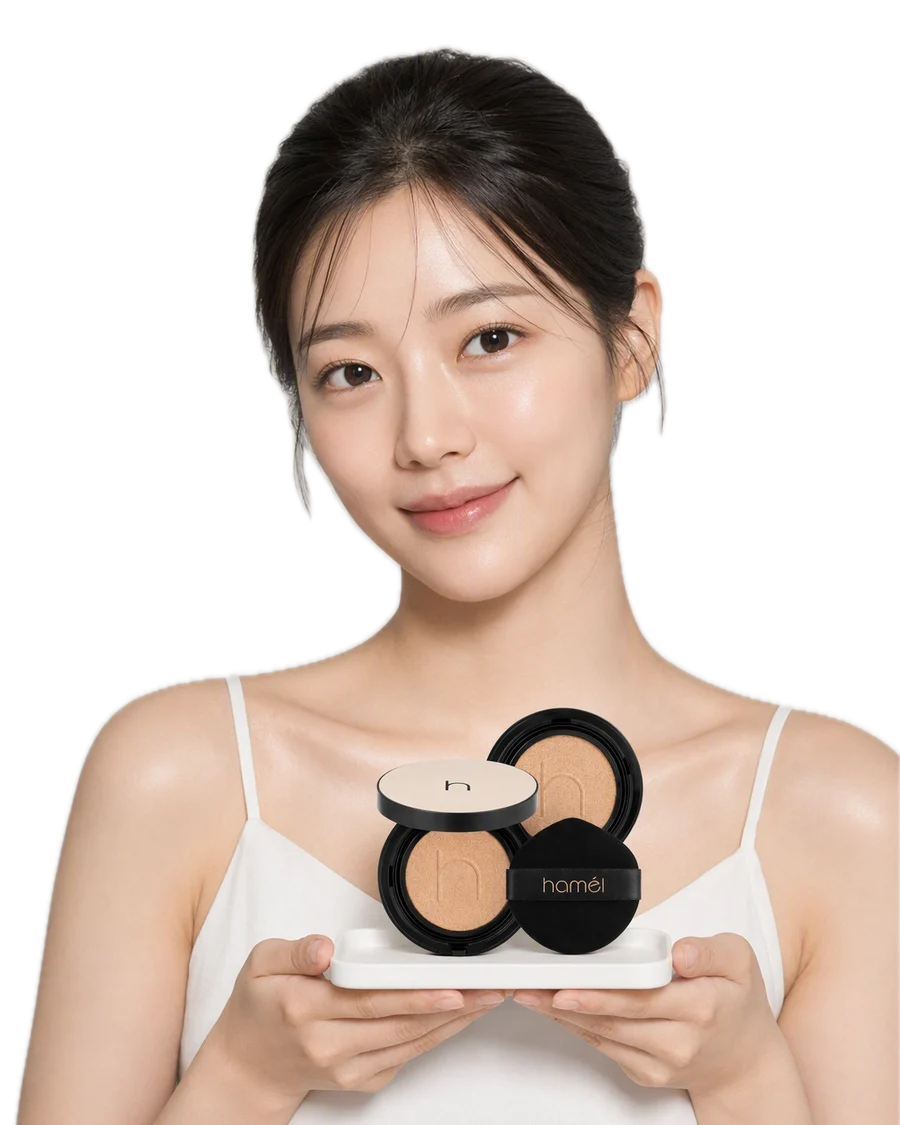 Zero Fit Cushion Refill x2 – Yedek Kartuşlu Kore Fondöteni SPF50+ 12 g kullanan model