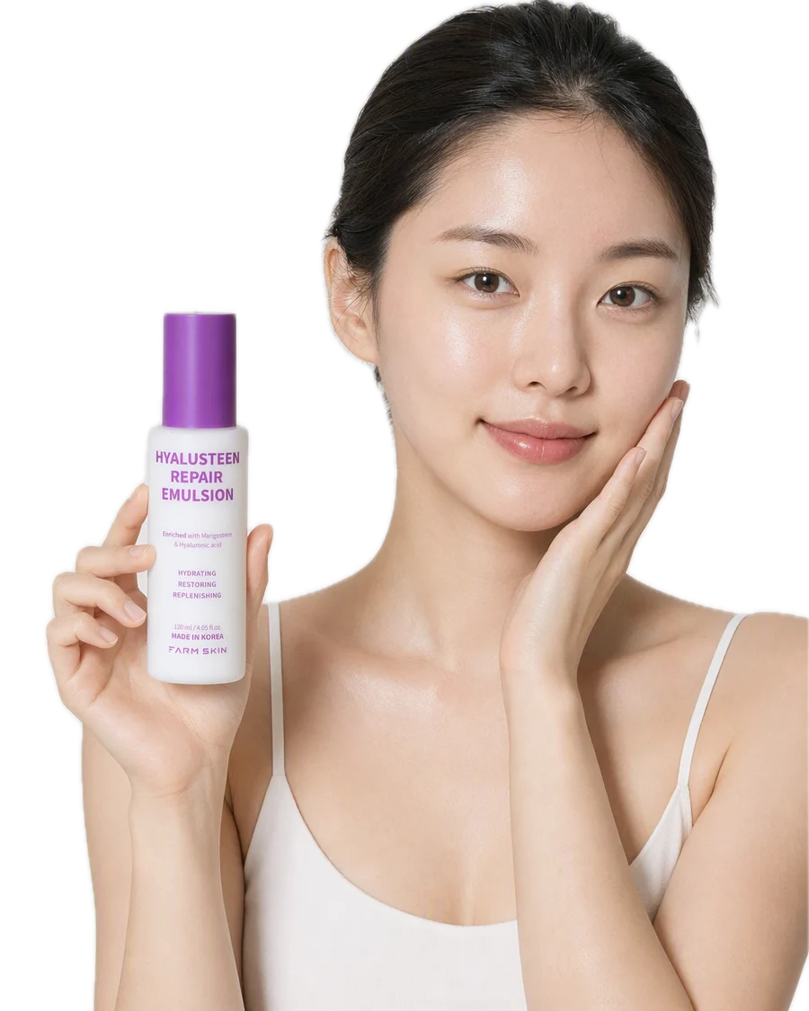Hyalusteen Repair Emulsion Cilt Nemlendirici Onarıcı ve Yenileyici Emülsiyon Krem Kore 120ml kullanan model