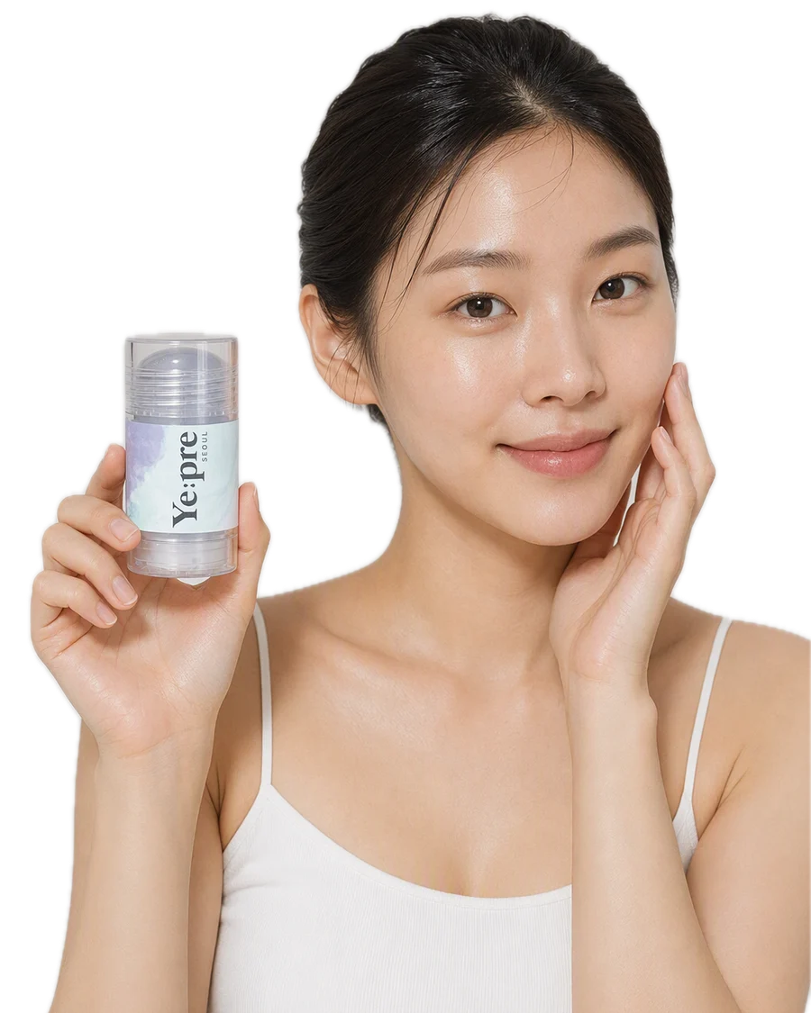 Kaolin Purifying Mud Stick Mask Siyah Nokta Temizleyici Sebum Dengeleyici Kil Maskesi Kore 40g kullanan model