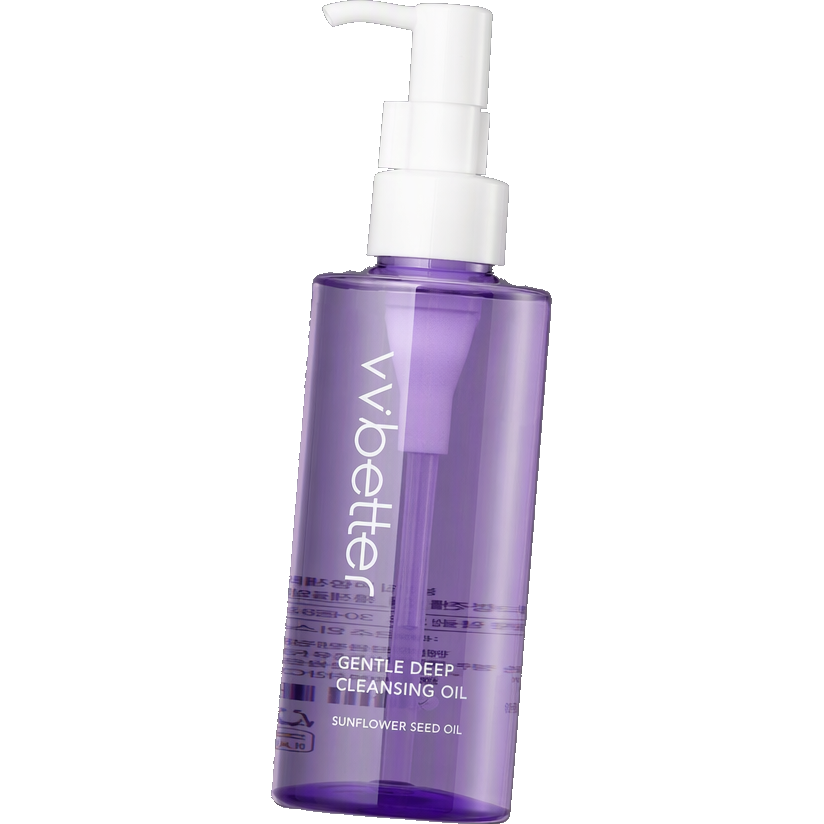 VVbetter Gentle Deep Cleansing Oil — beyaz stüdyo çekimi