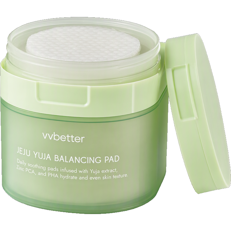VVbetter Jeju Yuja Balancing Pad — beyaz stüdyo çekimi