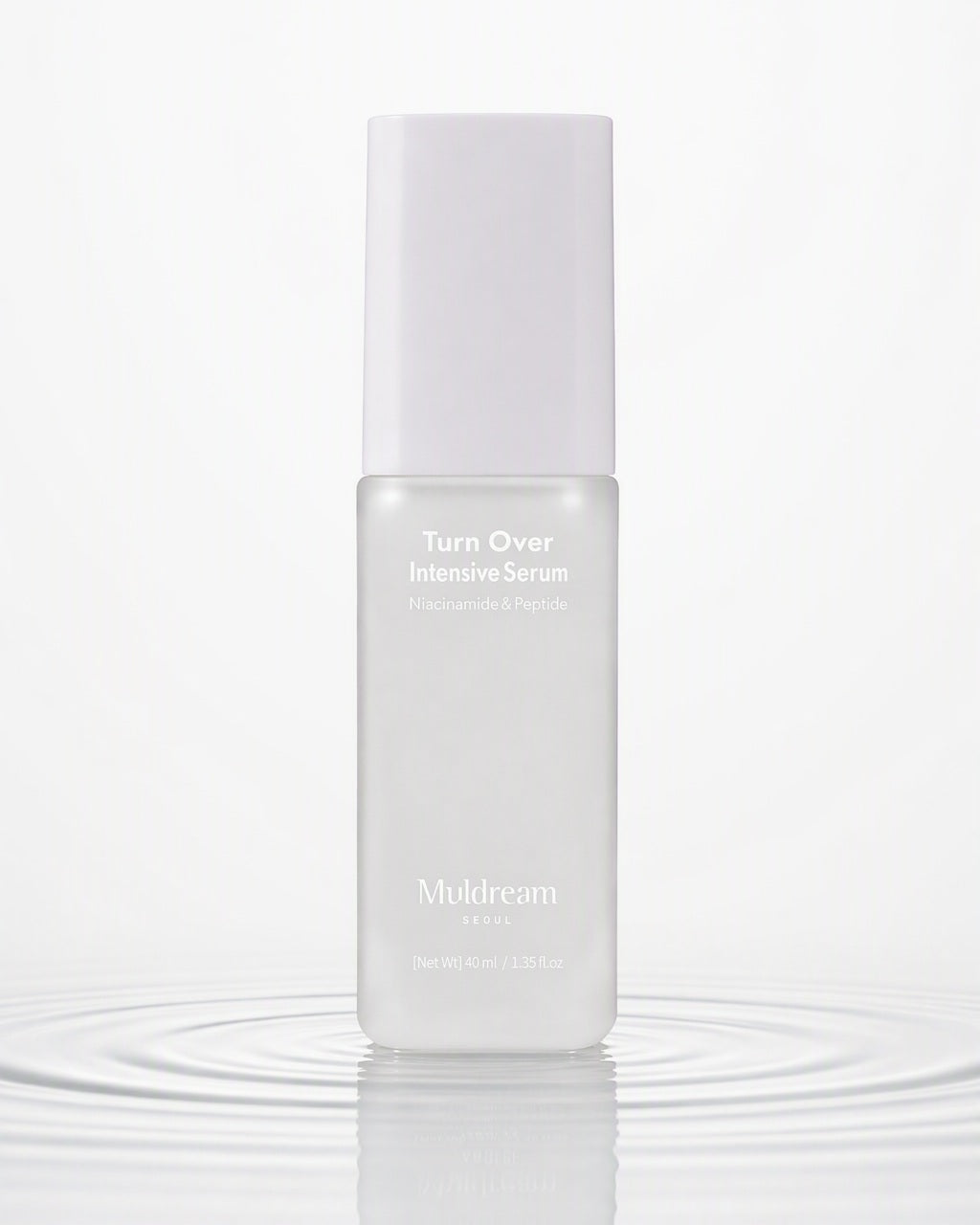 Turn Over Serum — su üstünde, yayılan halkalar