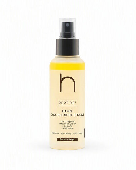 Hamél Double Shot 12GF Core Glow Mist Serum — beyaz stüdyo çekimi