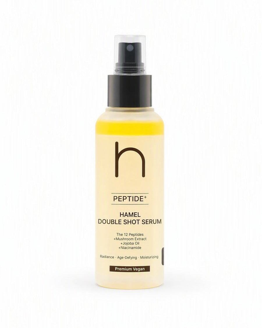 Hamél Double Shot 12GF Core Glow Mist Serum — beyaz stüdyo çekimi