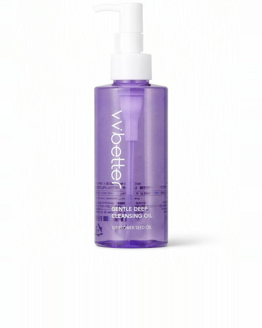 VVbetter Gentle Deep Cleansing Oil — beyaz stüdyo çekimi