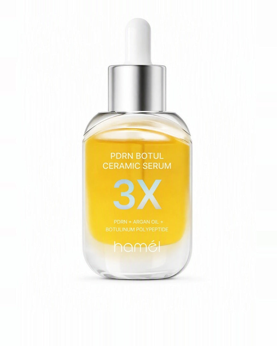 Hamél 3X PDRN Botul Ceramic Serum — beyaz stüdyo çekimi
