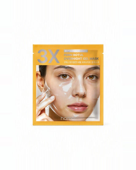 Hamél 3X PDRN Botul Overnight Gel Mask — beyaz stüdyo çekimi
