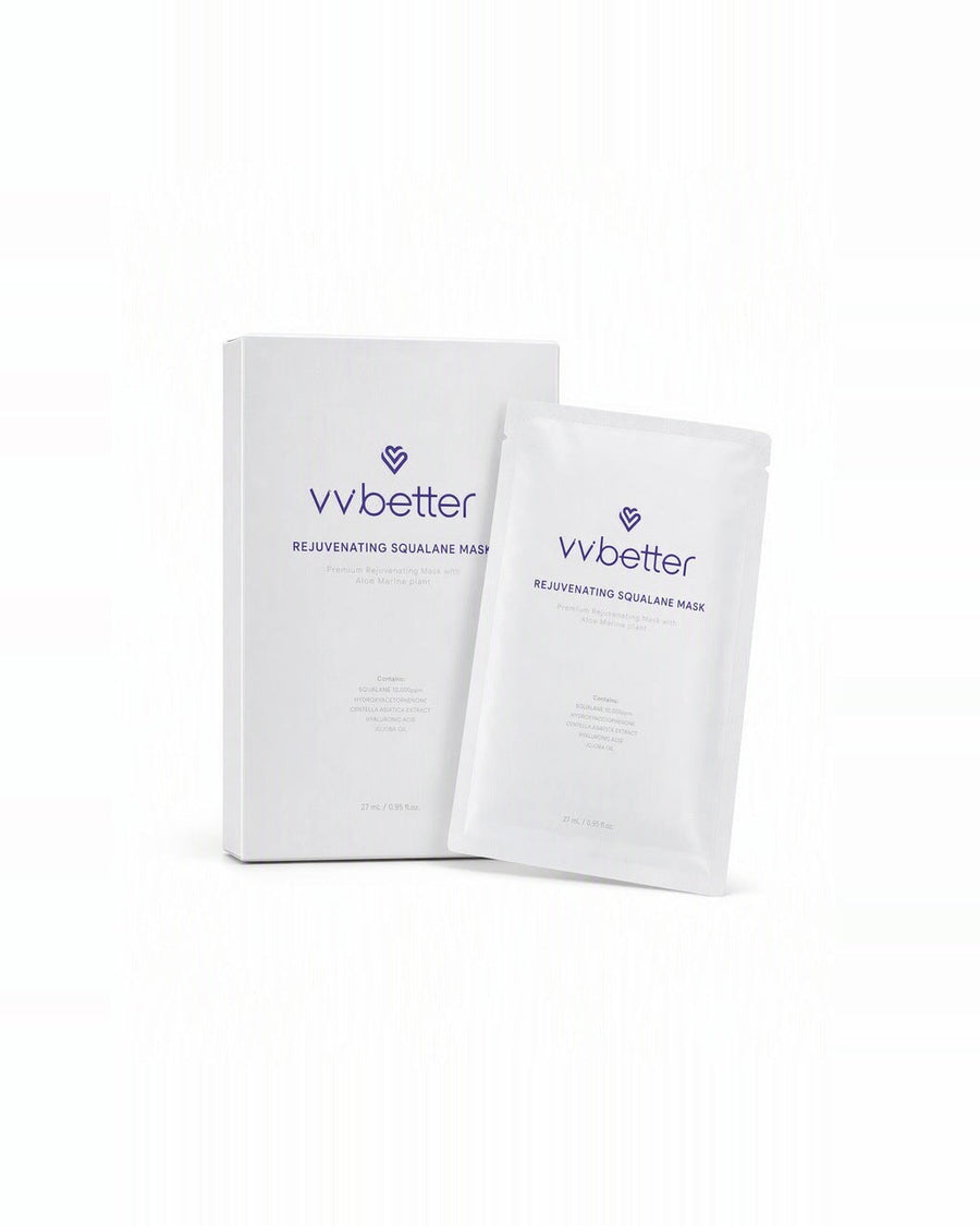 VVbetter Rejuvenating Squalane Mask 5'li — beyaz stüdyo çekimi