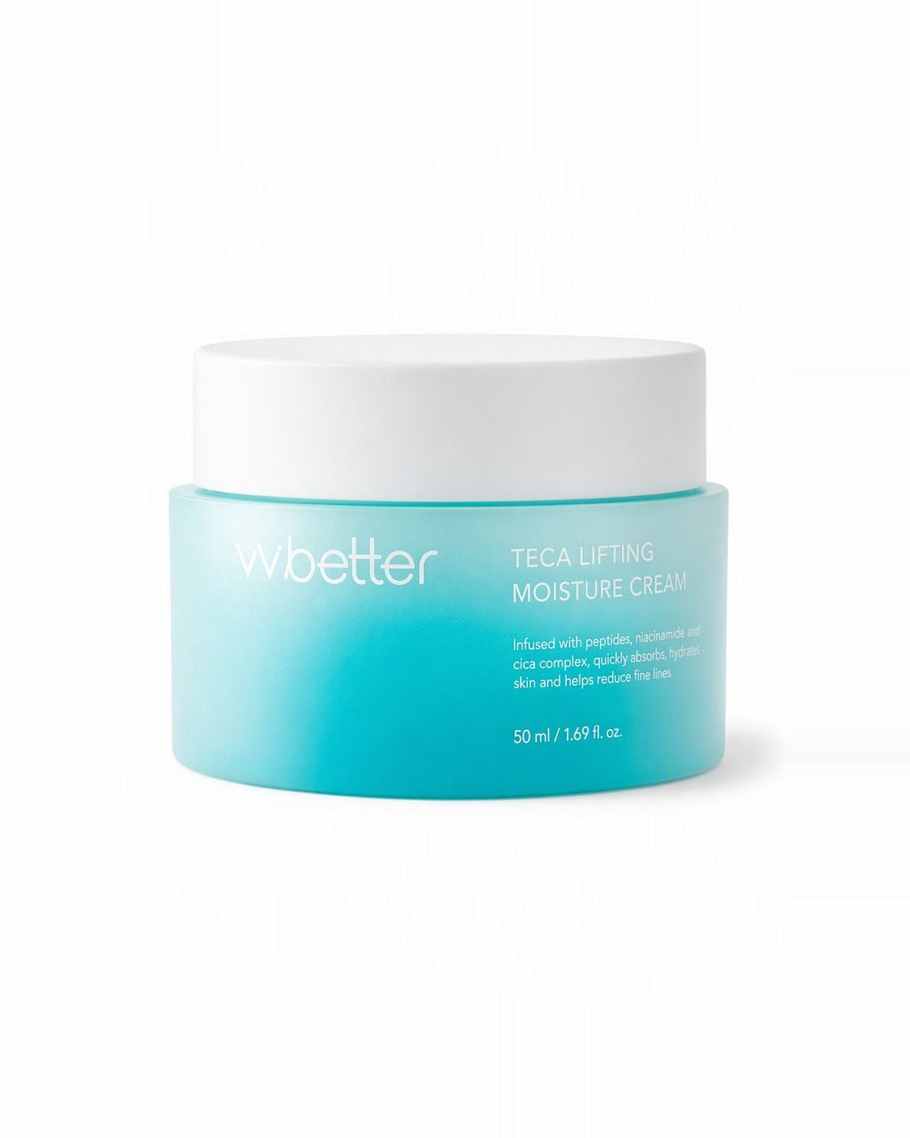 VVbetter Teca Lifting Moisture Cream — beyaz stüdyo çekimi