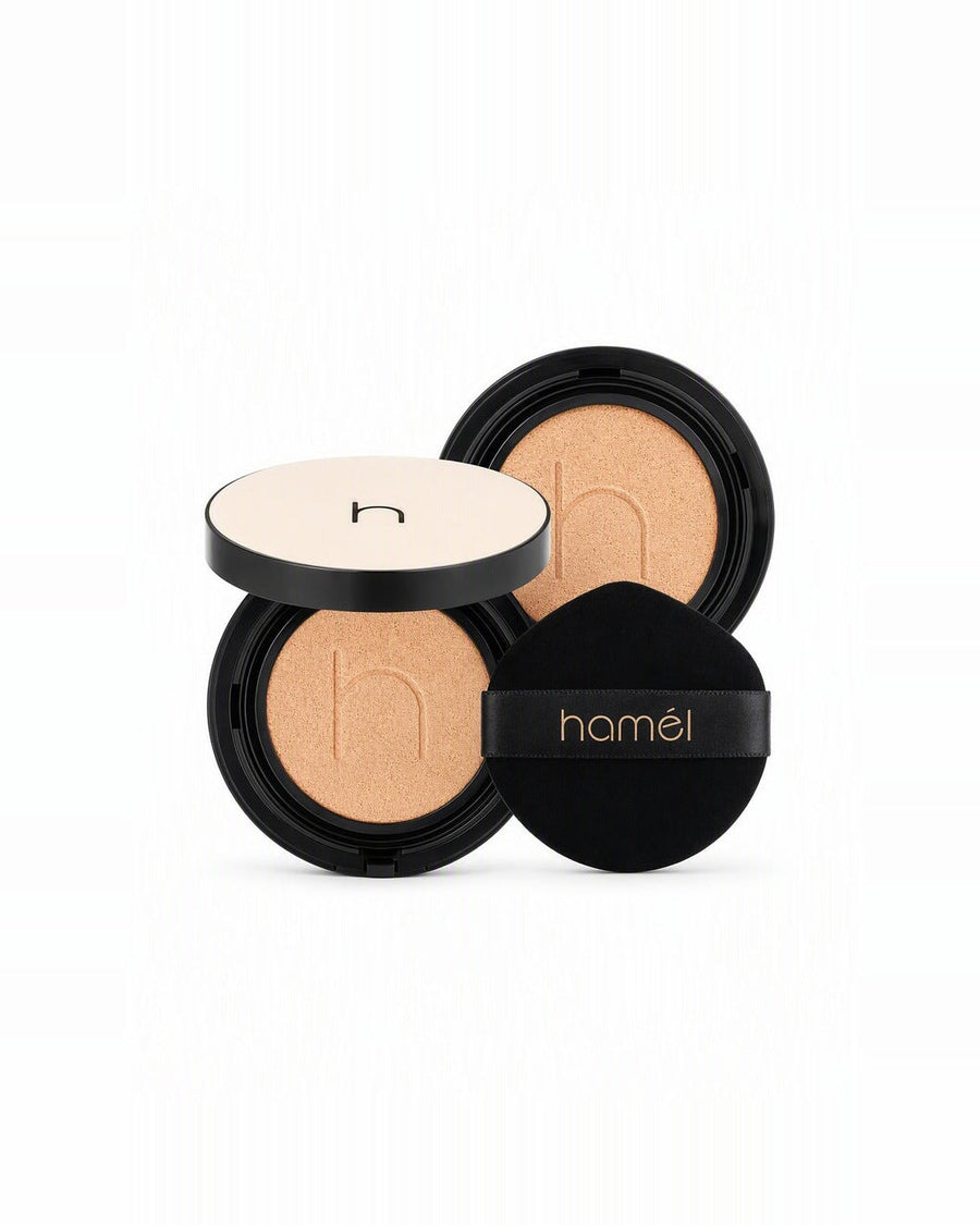 Hamél Zero Fit Cushion Yedekli Set — beyaz stüdyo çekimi