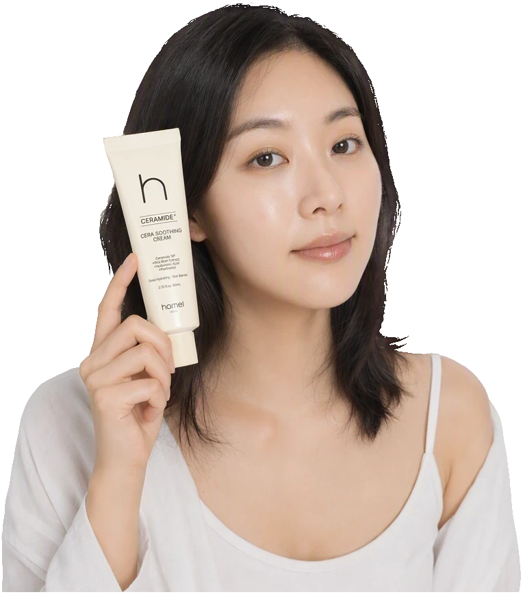 Cera Soothing Cream – Seramidli Bariyer Kremi 80 ml kullanan model