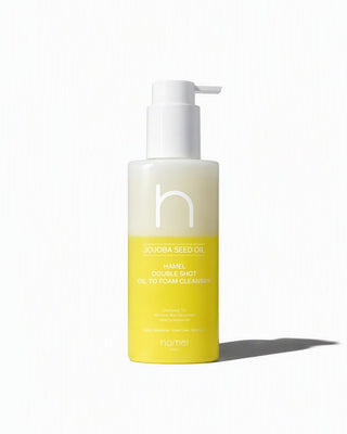 Jojoba Seed Oil Double Shot Foam Cleanser Çift Fazlı Temizleyici Kore 200ml