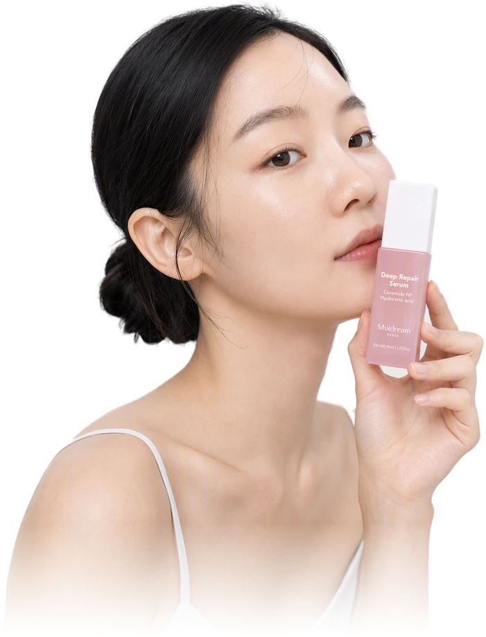 Deep Repair Serum kullanan model