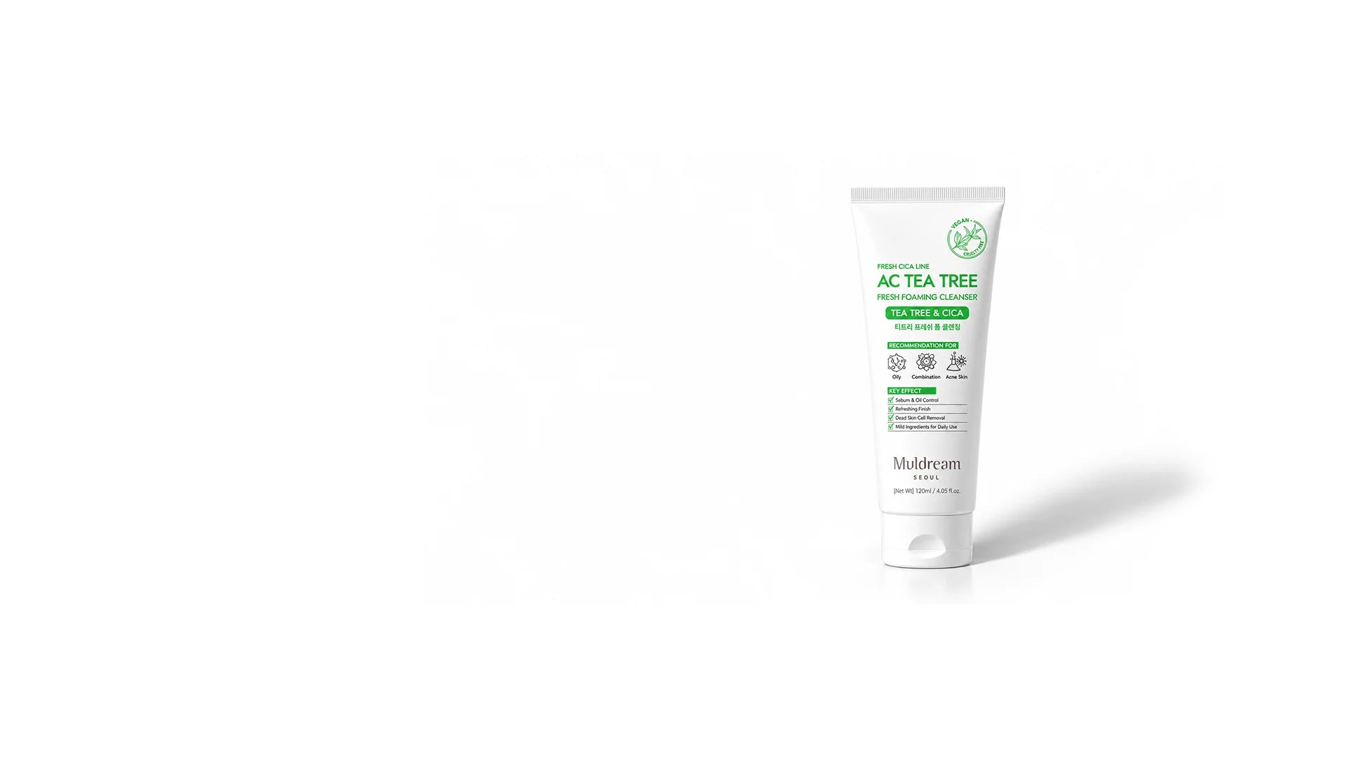 Muldream Ac Tea Tree Fresh Foaming Cleanser ürünü